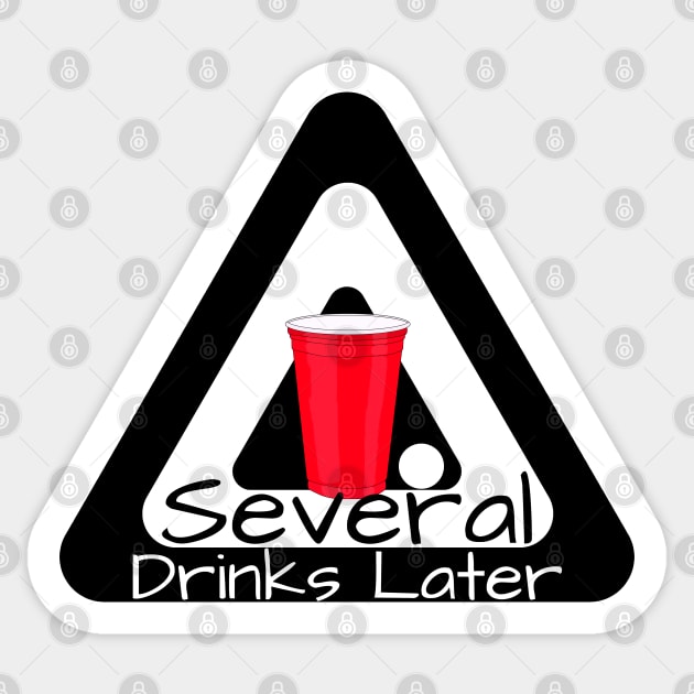 Several Drinks Later Sticker by DiegoCarvalho